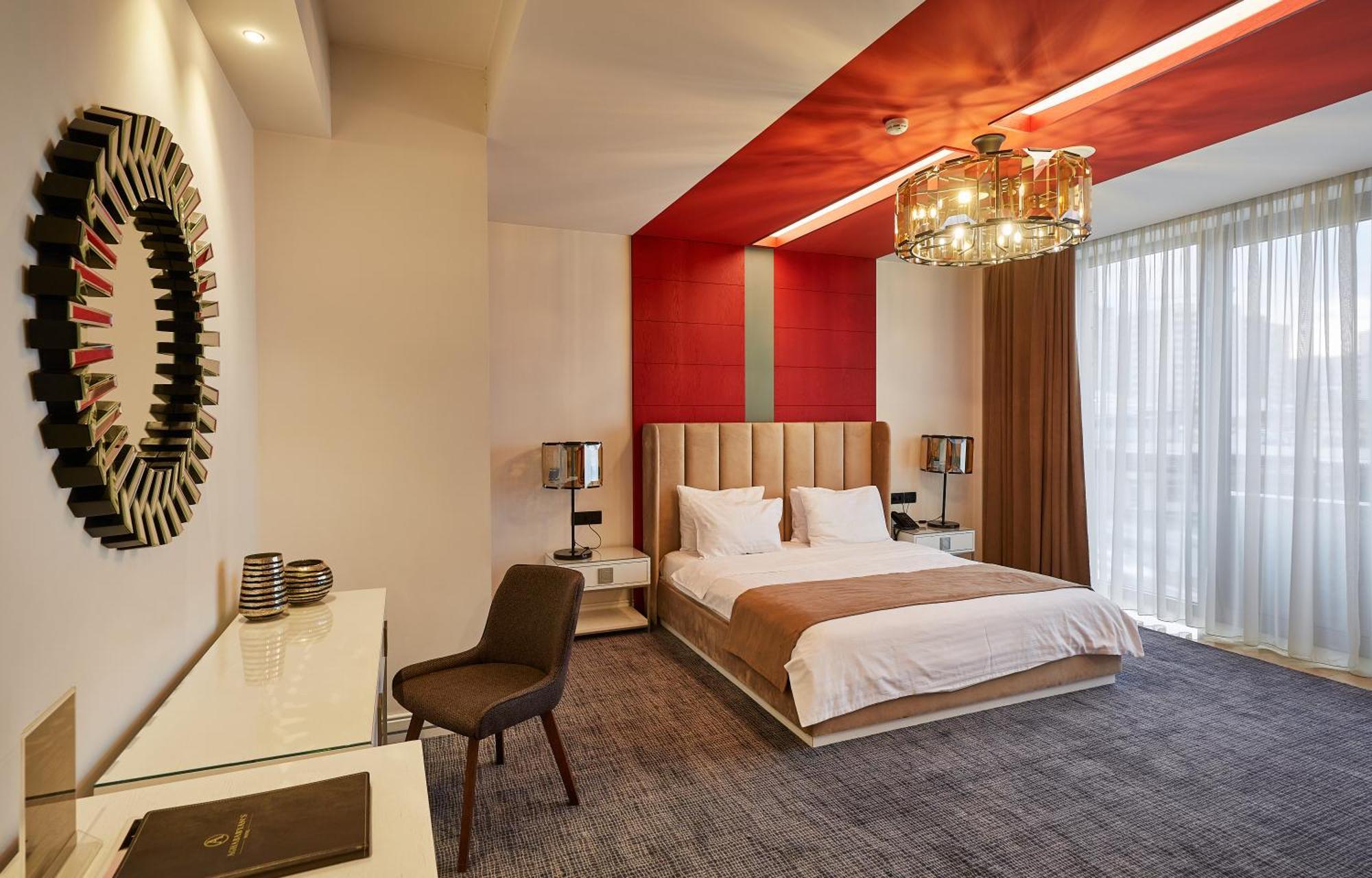 Aghababyan'S Hotel Yerevan Ngoại thất bức ảnh A room at the hotel